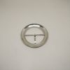 50mm (In-Belt Width) Big Round Circle Metal Middle Pin Buckle