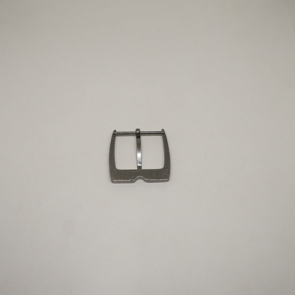 30mm (In-Belt Width) Teeth Shape Zinc Alloy Metal Pin Buckle