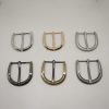 32mm (In-Belt Width) Curved Edge Zinc Alloy Metal Pin Buckle for Straps