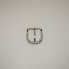 32mm (In-Belt Width) Curved Edge Zinc Alloy Metal Pin Buckle for Straps