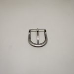 32mm (In-Belt Width) Curved Edge Zinc Alloy Metal Pin Buckle for Straps