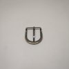 32mm (In-Belt Width) Curved Edge Zinc Alloy Metal Pin Buckle for Straps