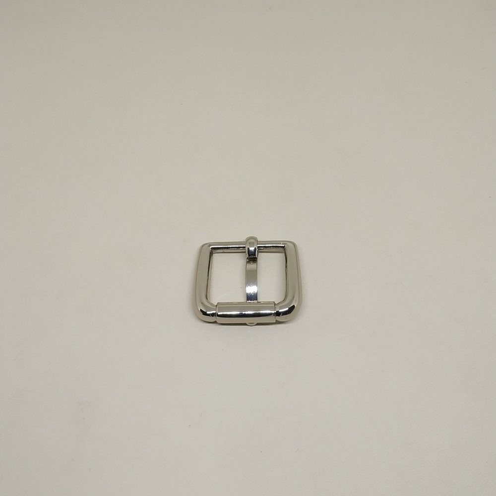 20mm (In-Belt Width) Fake-Rolling Pin Metal Buckle