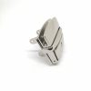 43mm (In-Belt Width) Zinc Alloy Metal Push Snap Lock for Men Bag / Leather-Made / Business Bag / D.I.Y Use