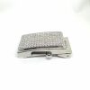 30mm (In-Belt Width) Metal Military Belt Buckle with Rhinestone for Belt Use