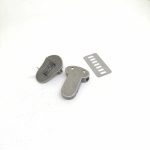 22mm (In-Belt Width) Small Zinc Alloy Metal Push Snap Lock for Handbag / Leather-Made / D.I.Y Use