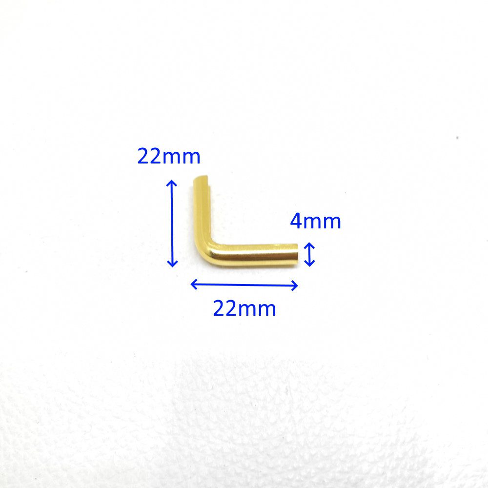 22mm Curved Metal Corner Protector for Book or Photo Frame