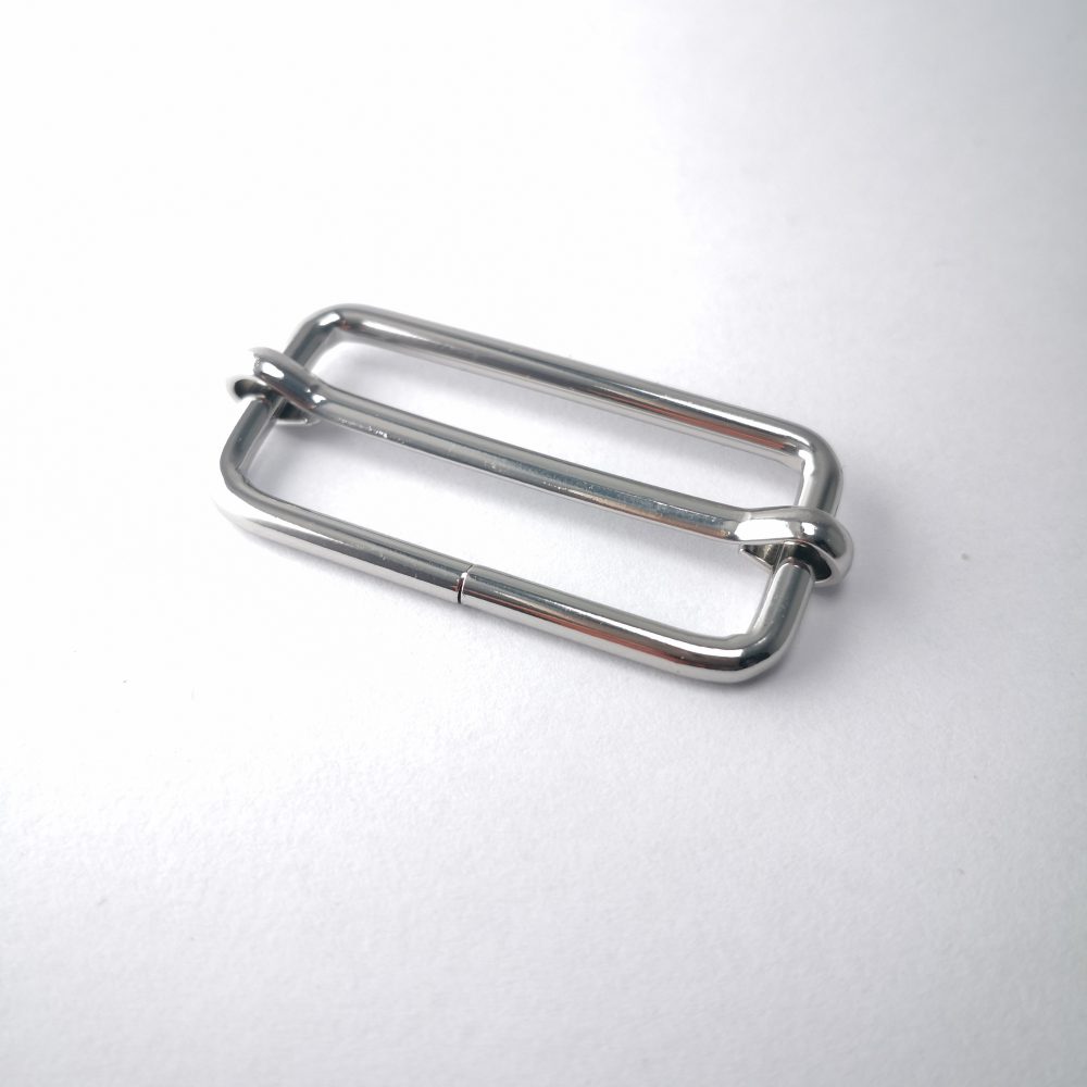 38mm (In-Belt Width) Iron Slide Adjusted Wire Buckle for Bag / D.I.Y. / Leather-Made Item use