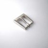 15mm (In-Belt Width) Metal Square Pin Buckle for Belt / Handbag / Purse Use