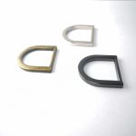 20mm (In-Belt Width) Flat Metal D Ring for Handbag / Fashion / Garment Use