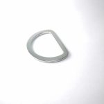 30mm (In-Belt Width) Flat Metal D Ring for Handbag / Fashion / Garment Use