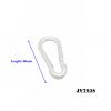 60mm (Long) Metal Iron Dog Collar Snap Hook Carabiner