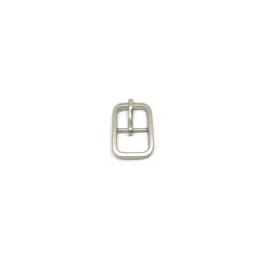 15mm (In-Belt Width) Metal Rectangular Square Pin Buckle for Belt / Handbag / Purse Use