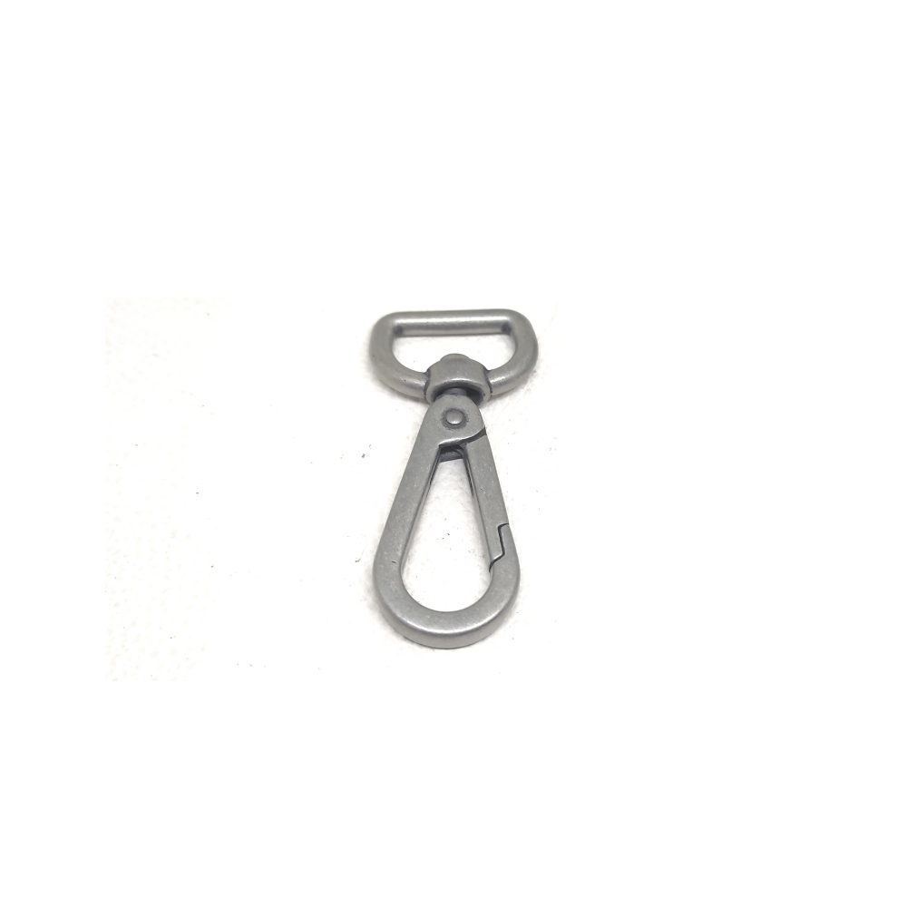 19mm (In-Belt Width) Zinc Alloy Snap Dog Hook Clasp (For Leather Bag Handbag / Pet Metal Accessories Use)