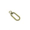 10mm (In-Belt Width) Oval Around Metal Snap Dog Hook Clasp