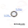 12.70mm x 3.66mm (In-Belt Width x Wire Thickness) Little Iron Ring