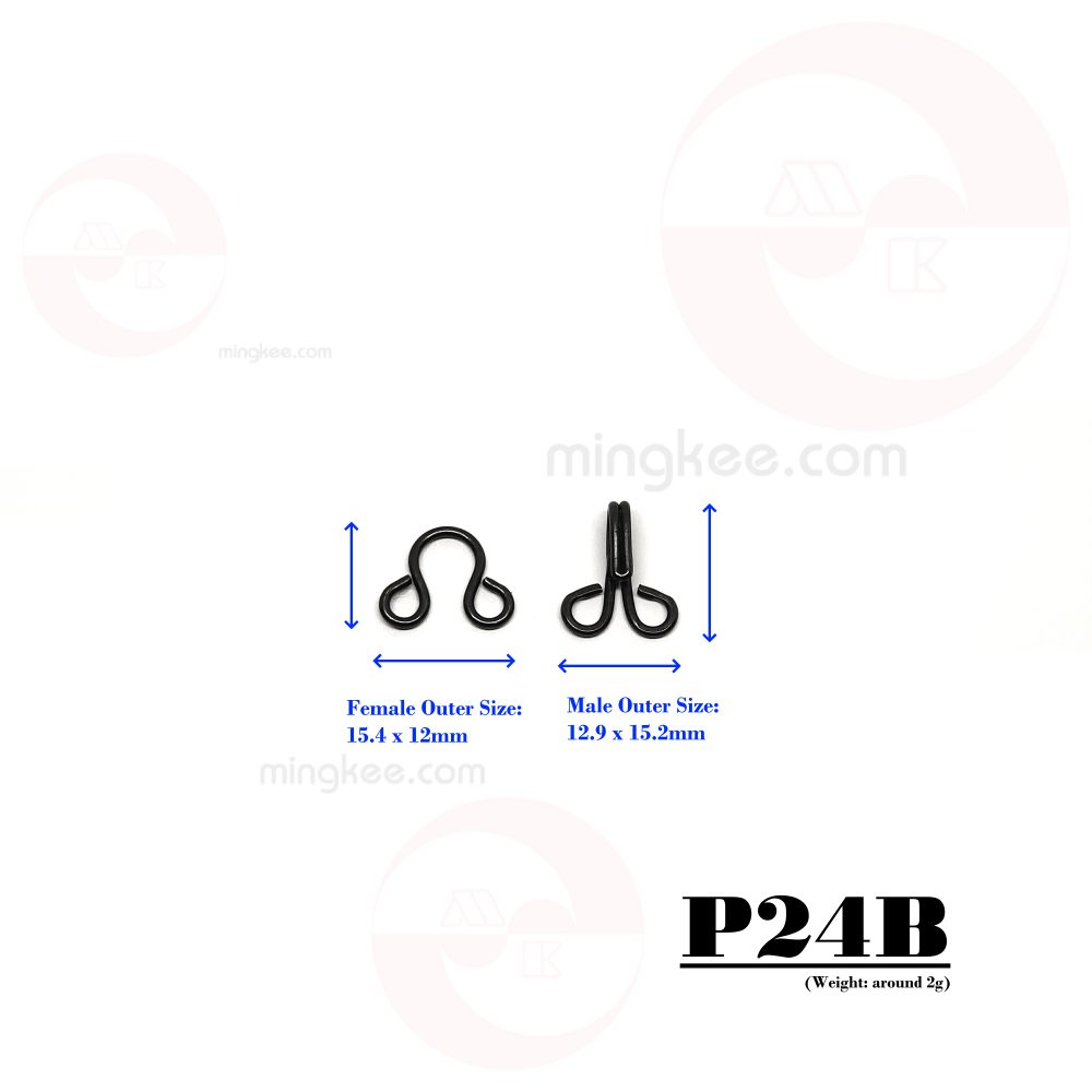 Brass Metal Pair Buckles (for Bra Buckles / Interlocking Products use)