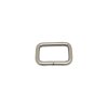 25mm (In-Belt Width) Iron Square Rectangular Wire Buckle for Bag / D.I.Y. / Leather-Made Item use