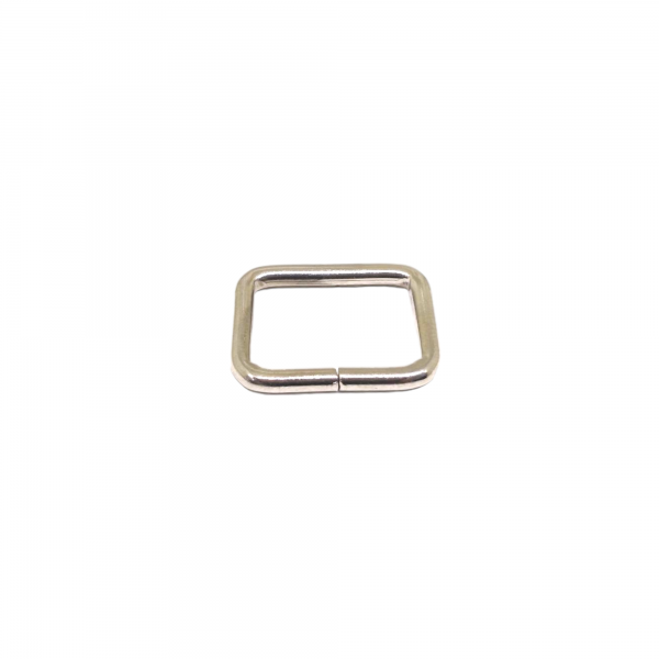 19mm (In-Belt Width) Iron Square Rectangular Wire Buckle for Bag / D.I.Y. / Leather-Made Item use