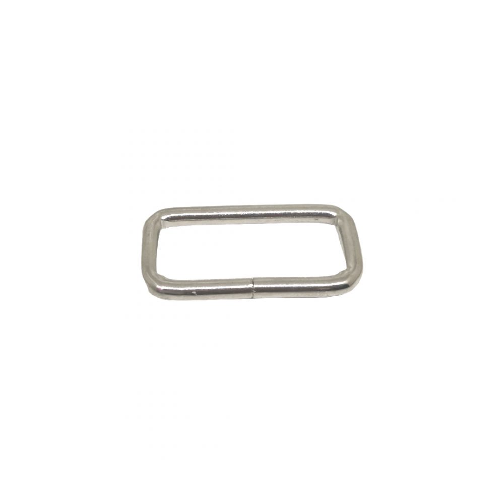 35mm (In-Belt Width) Iron Square Rectangular Wire Buckle for Bag / D.I.Y. / Leather-Made Item use
