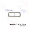 35mm (In-Belt Width) Iron Square Rectangular Wire Buckle for Bag / D.I.Y. / Leather-Made Item use