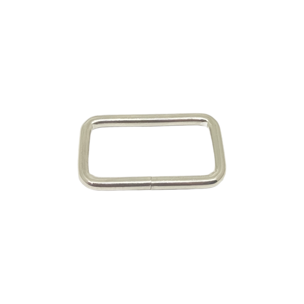 24mm (In-Belt Width) Iron Square Rectangular Wire Buckle for Bag / D.I.Y. / Leather-Made Item use