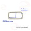 24mm (In-Belt Width) Iron Square Rectangular Wire Buckle for Bag / D.I.Y. / Leather-Made Item use