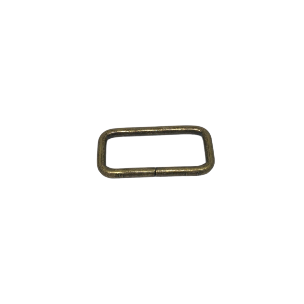 38mm (In-Belt Width) Iron Square Rectangular Wire Buckle for Bag / D.I.Y. / Leather-Made Item use