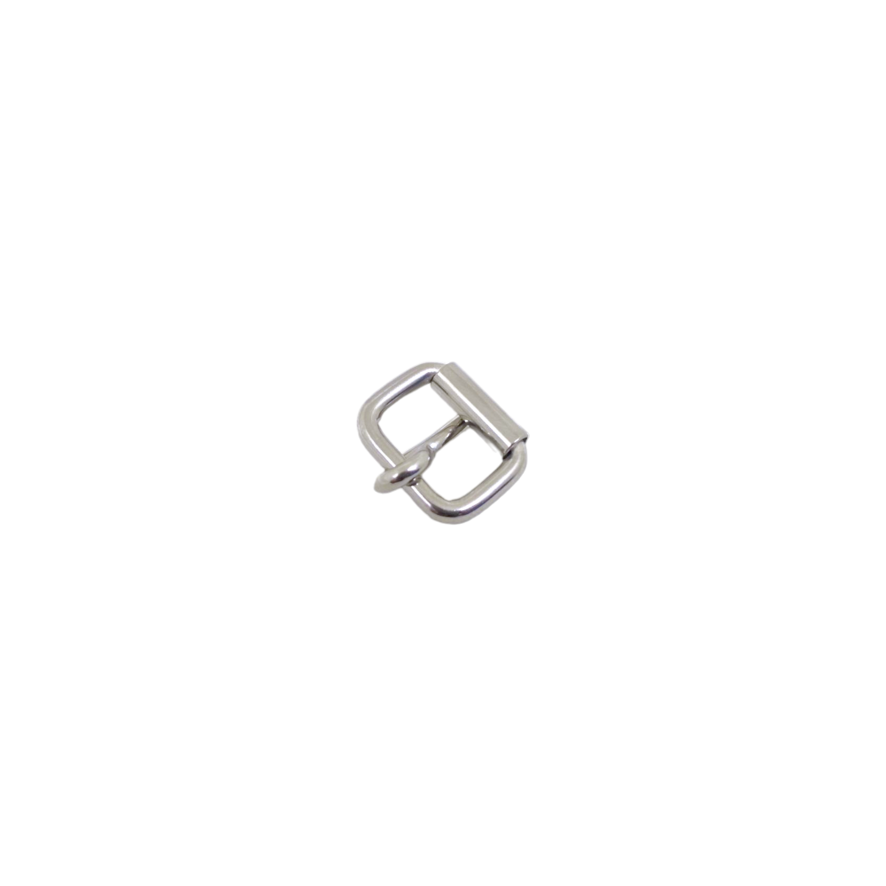 12mm (In-Belt Width) Metal Rectangular Rolling Pin Buckle for Belt / Bag / Leather Good Use