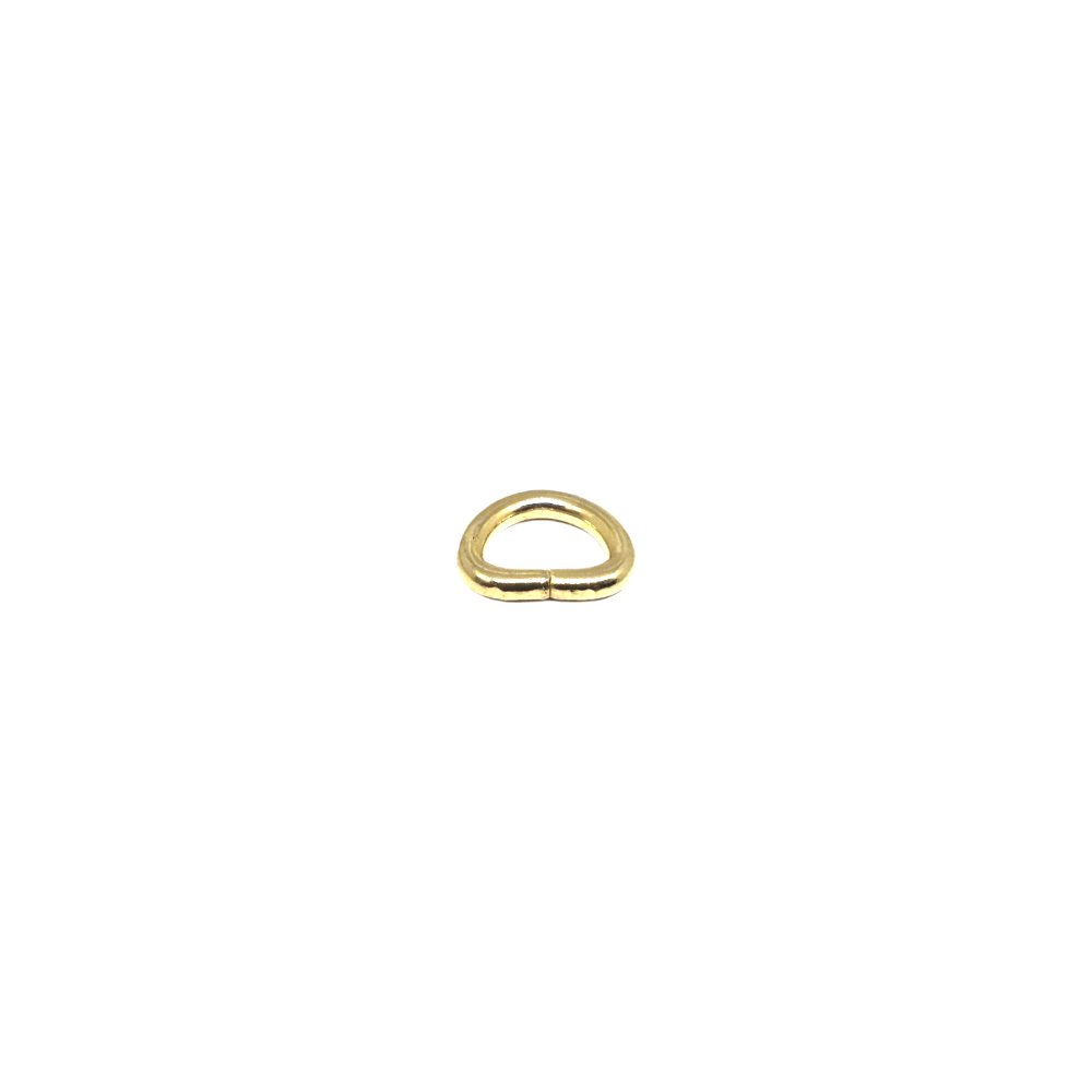12mm (In-Belt Width) Iron Metal D Ring for Handbag / Fashion / Garment Use
