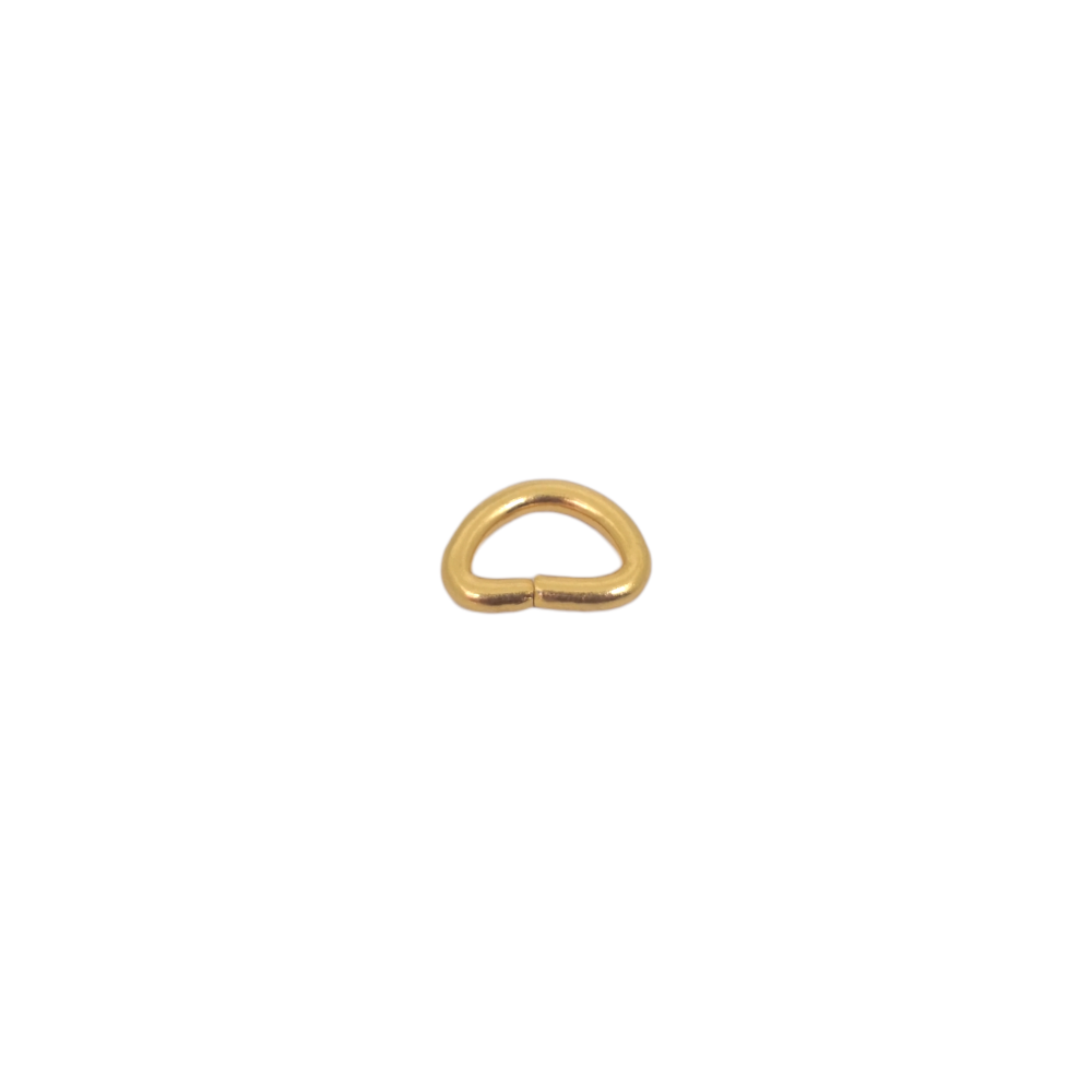 12mm (In-Belt Width) Iron Metal D Ring for Handbag / Fashion / Garment Use