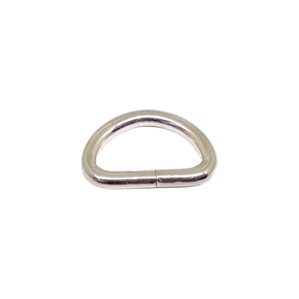 28mm (In-Belt Width) Iron Metal D Ring for Handbag / Fashion / Garment Use