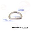 28mm (In-Belt Width) Iron Metal D Ring for Handbag / Fashion / Garment Use