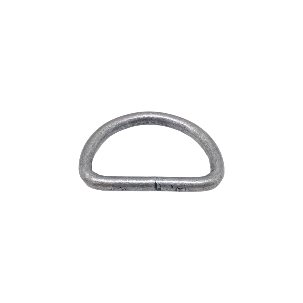 38mm (In-Belt Width) Iron Metal D Ring for Handbag / Fashion / Garment Use