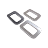 28mm (In-Belt Width) Zinc Alloy Square Rectangular Flat Buckle for Bag / D.I.Y. / Leather-Made Item use