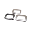 28mm (In-Belt Width) Zinc Alloy Square Rectangular Flat Buckle for Bag / D.I.Y. / Leather-Made Item use