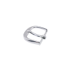 22mm (In-Belt Width) Metal Curved Round Pin Buckle for Belt / Handbag / Purse Use