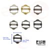 Metal Adjusted Buckle Adjustable Metal Buckle Fashion Metal Buckle 金屬調節扣 可調式金屬扣 時尚金屬扣