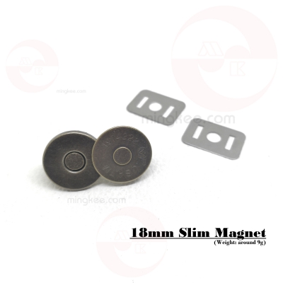 18mm Slim Magnet Rg Anti-Brass (NF) 7.6g_name(water)