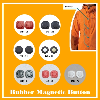 Rubber Magnetic Button