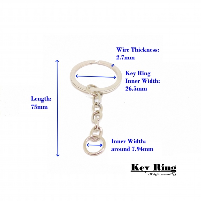 Q907S(Key Ring)_Scale