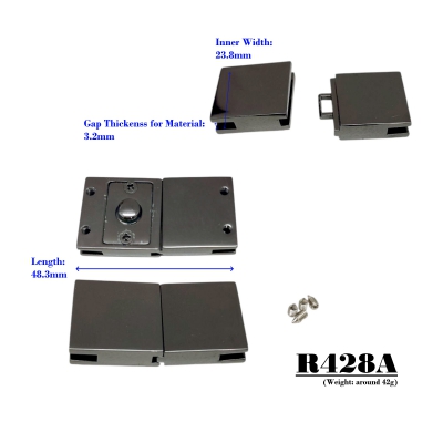 R428A Hg Gun Metal 42g 23.8mm_scale